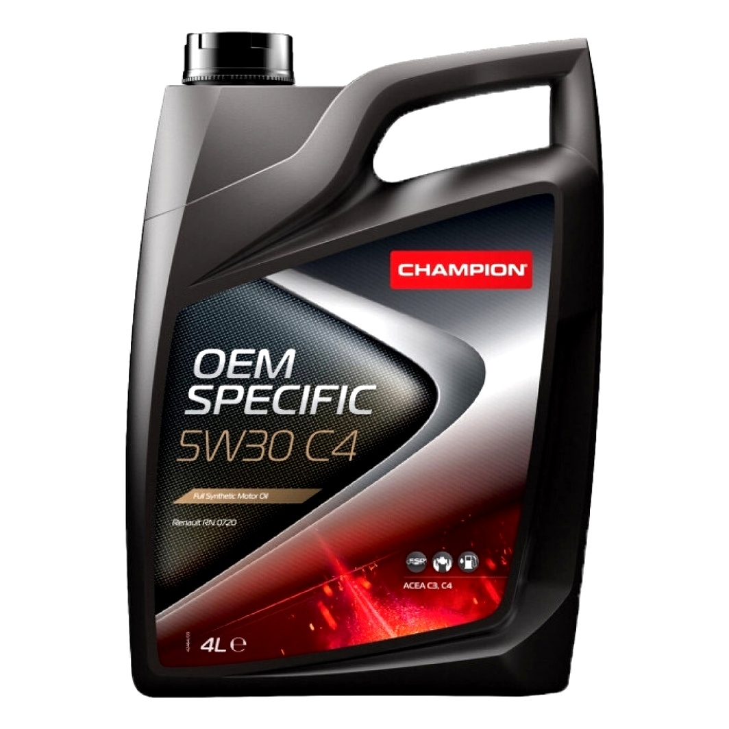 Моторное масло CHAMPION OEM Specific C4 5W-30 4 л (8209116) - zapix