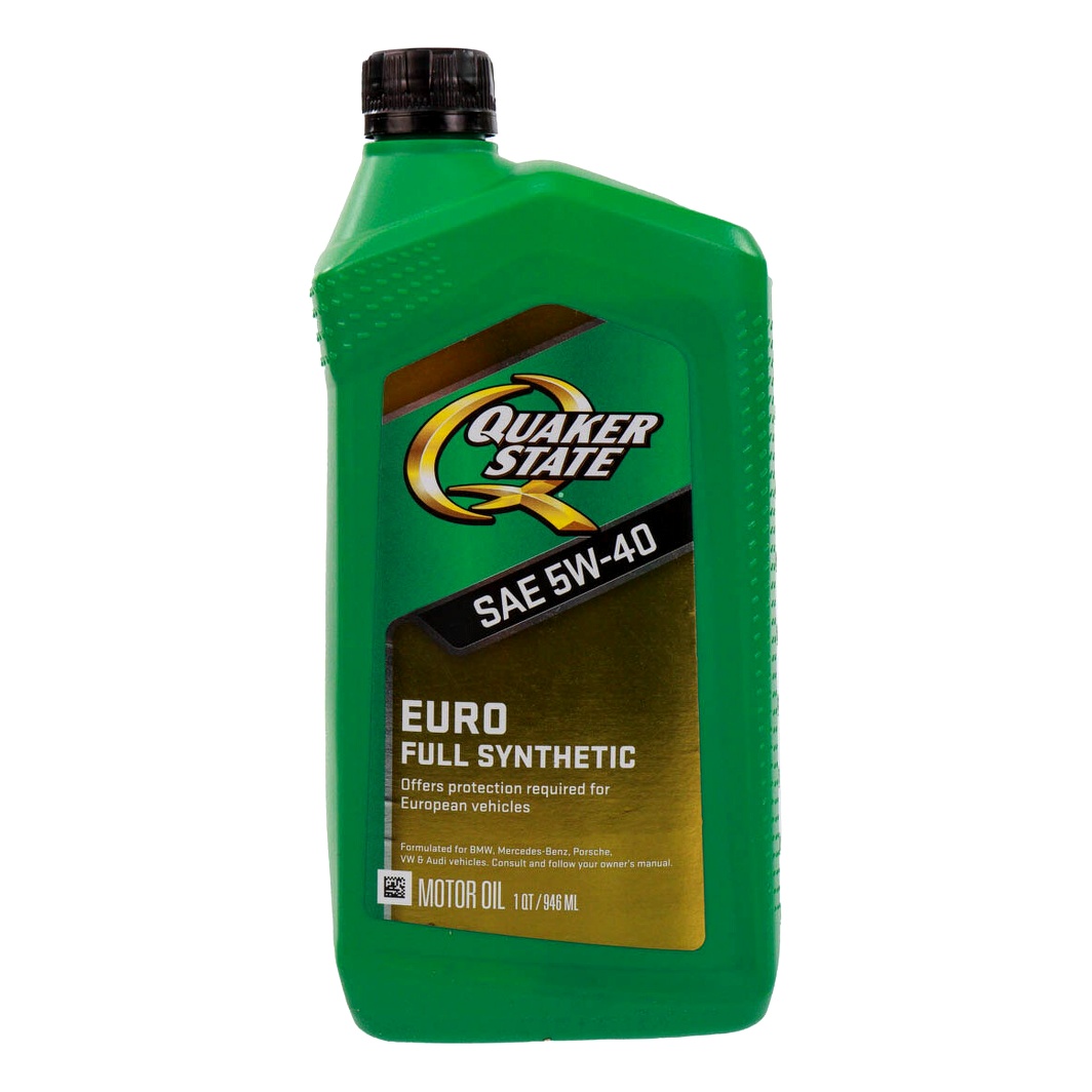 Моторна олива QUAKER STATE Euro Full Synthetic 5W-40 0.95 л (550042725) - zapix