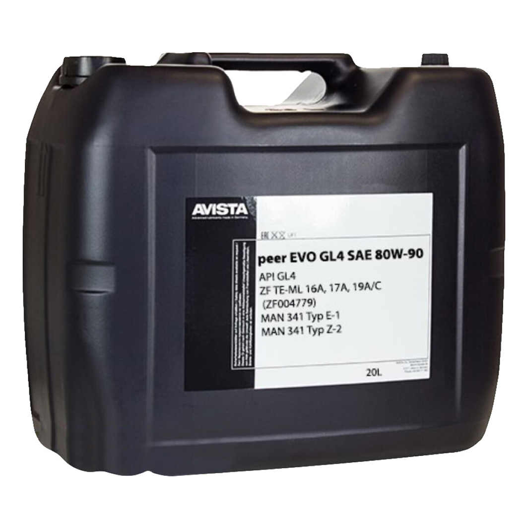 Трансмиссионное масло AVISTA Peer EVO GL-4 80W-90 20 л 150348 - zapix