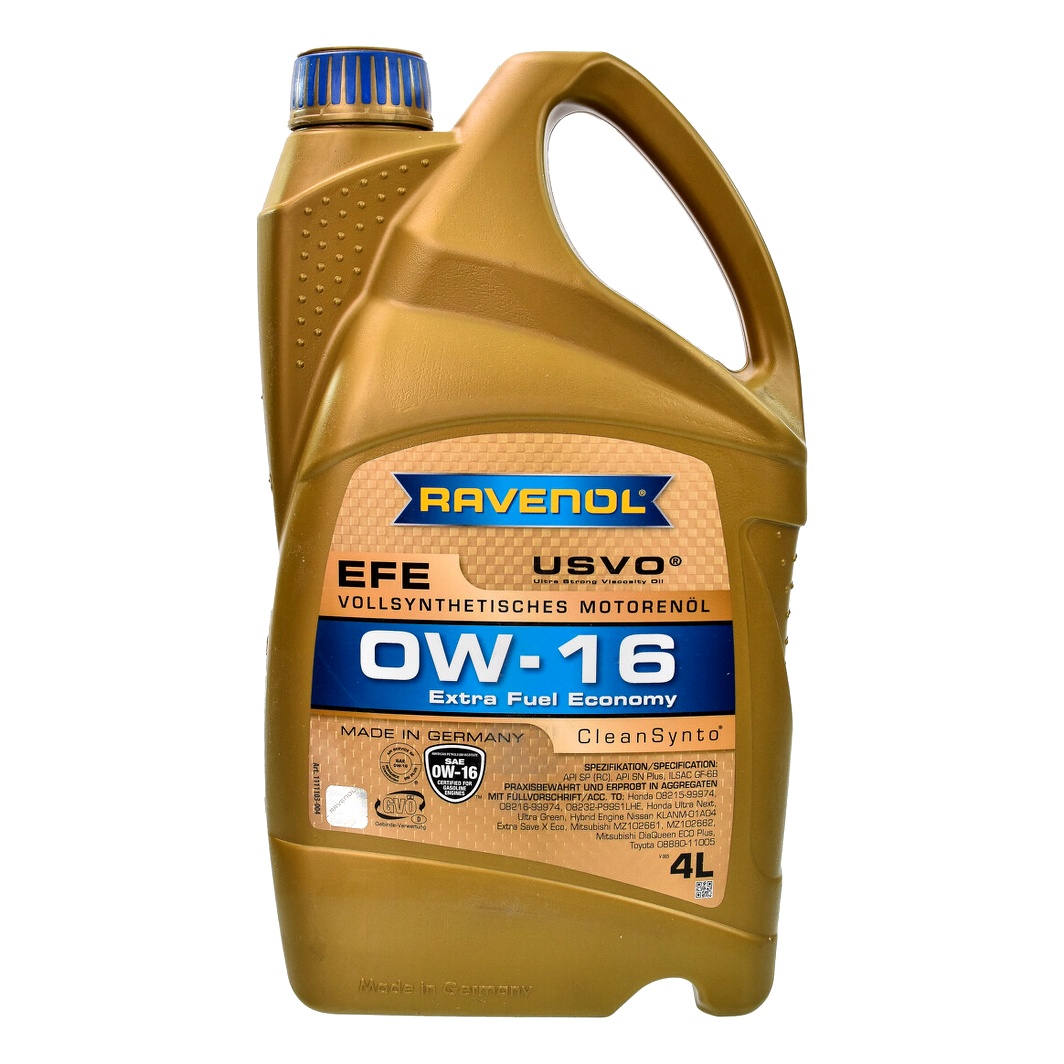 Моторна олива RAVENOL EFE 0W-16 4 л (11111034) - zapix