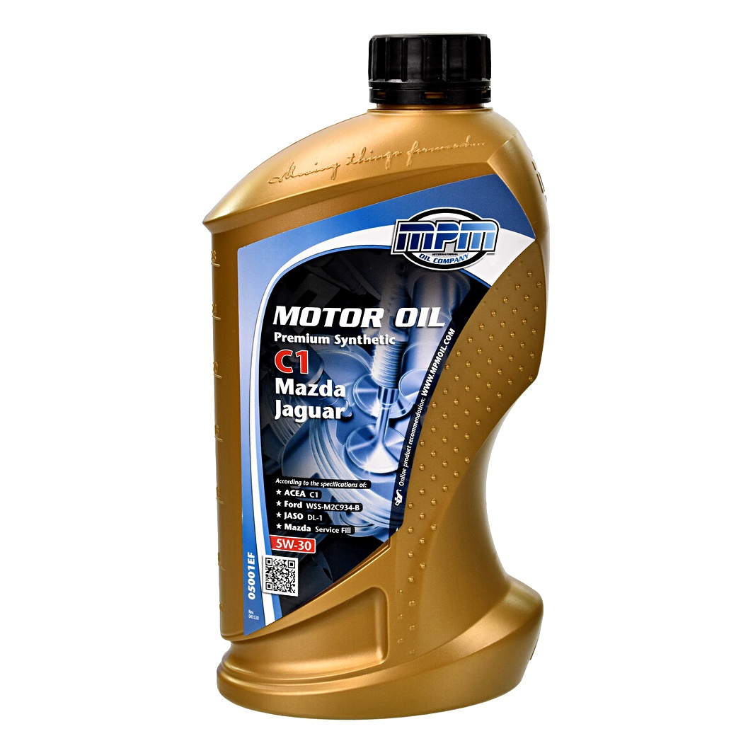 Моторное масло MPM Premium Synthetic C1 Mazda / Jaguar 5W-30 1 л (05001EF) - zapix