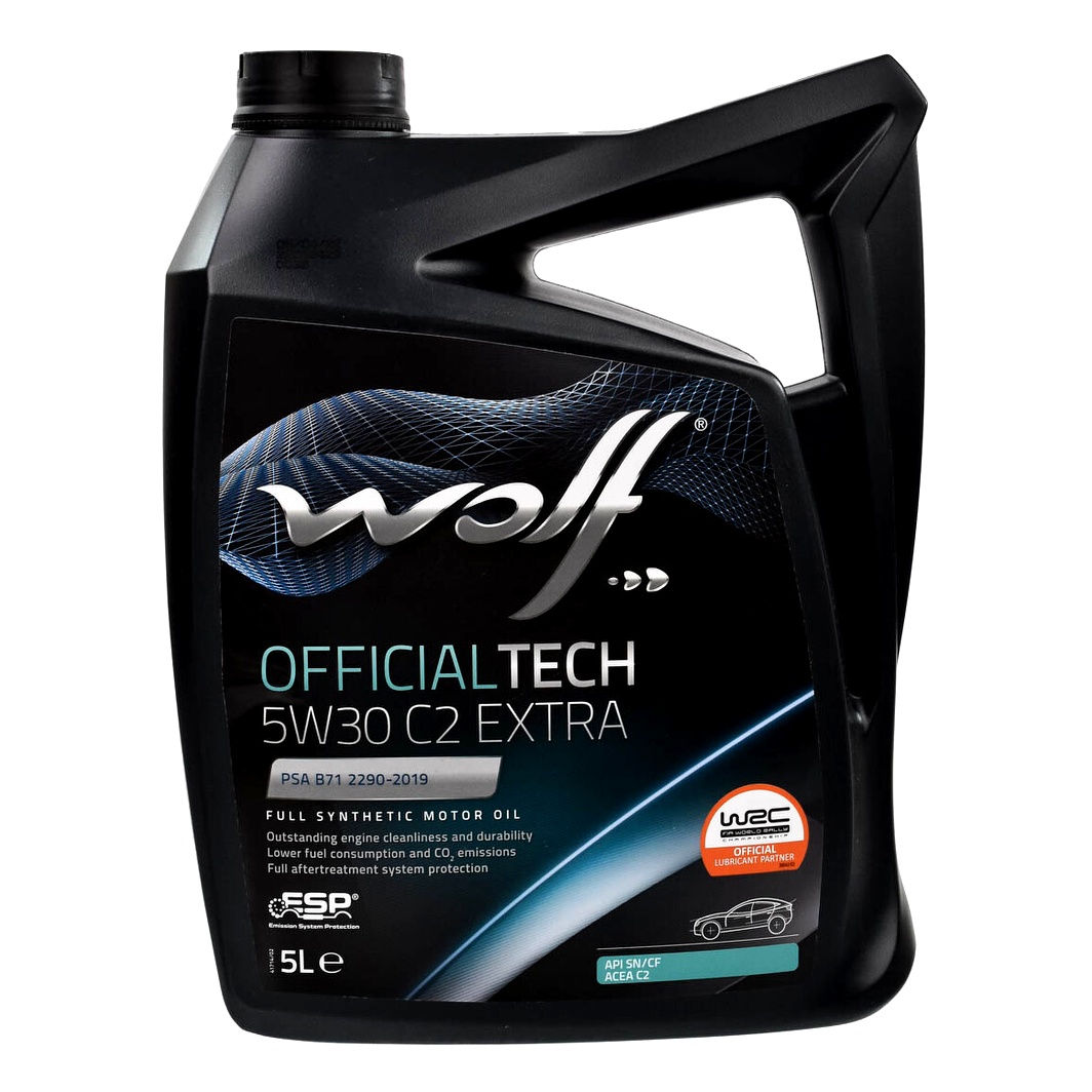 Моторна олива WOLF Officialtech C2 Extra 5W-30 5 л (8339776) - zapix