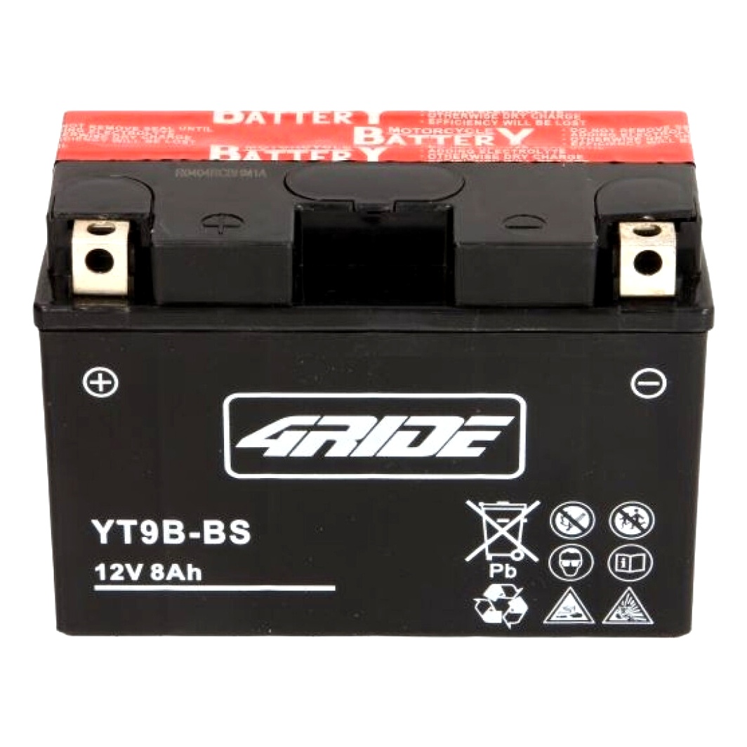 Акумулятор 4RIDE 12V 8Ah 115A L+ YT9BBS - zapix