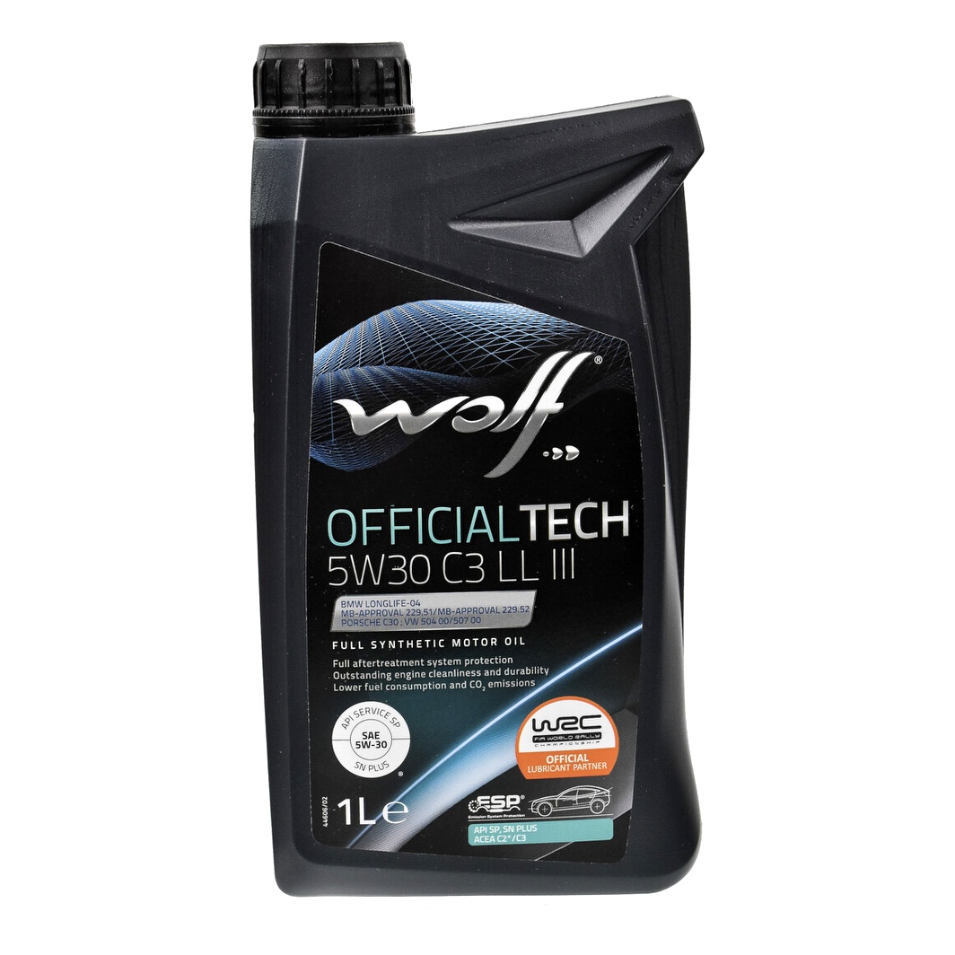 Моторна олива WOLF Officialtech C3 LL III 5W-30 1 л (1048179) - zapix
