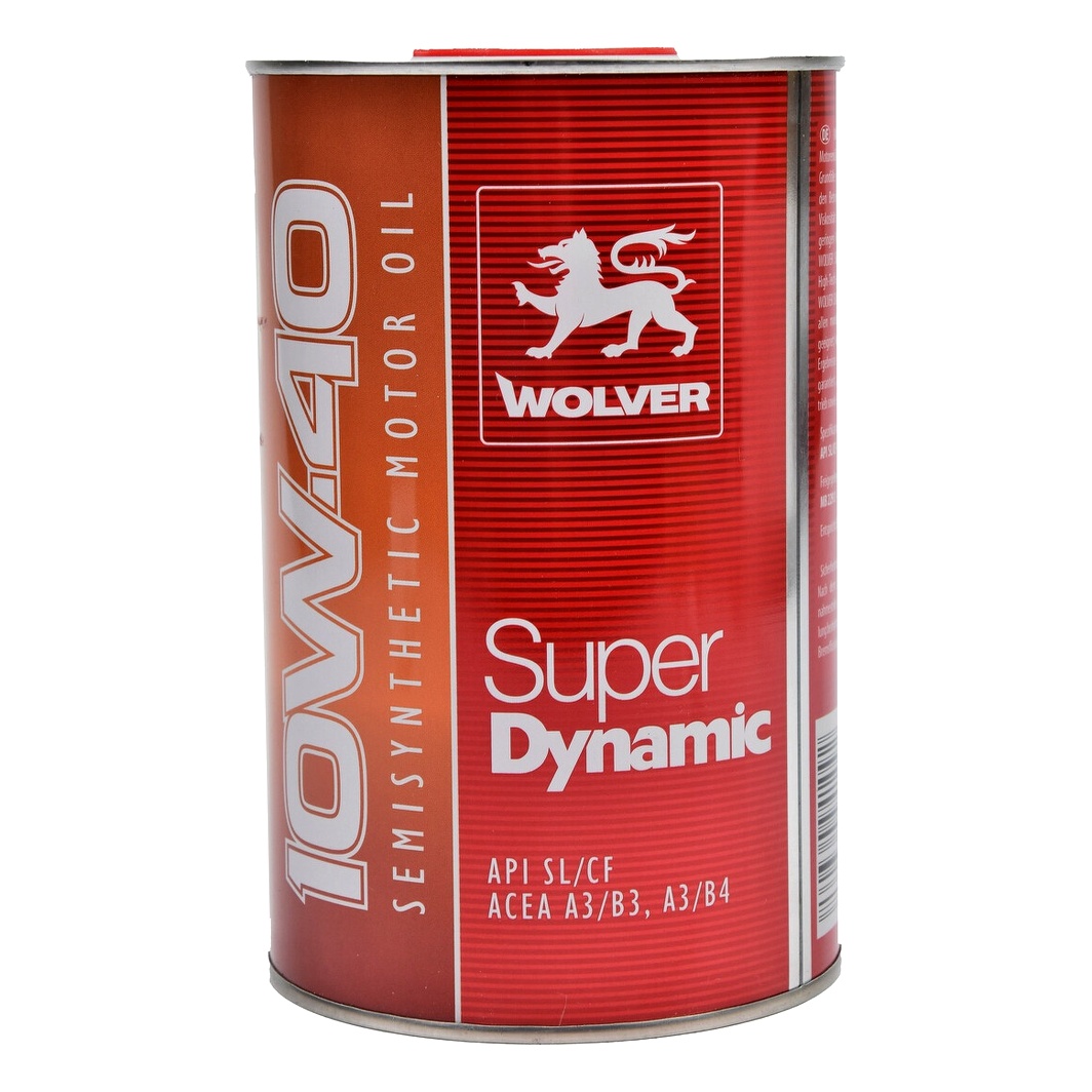 Моторное масло WOLVER Super Dynamic 10W-40 1 л (4260360941092) - zapix