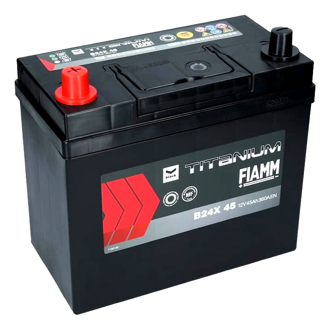 Акумулятор FIAMM Titanium Black 12V 45Ah 360A L+ 7905171 - zapix