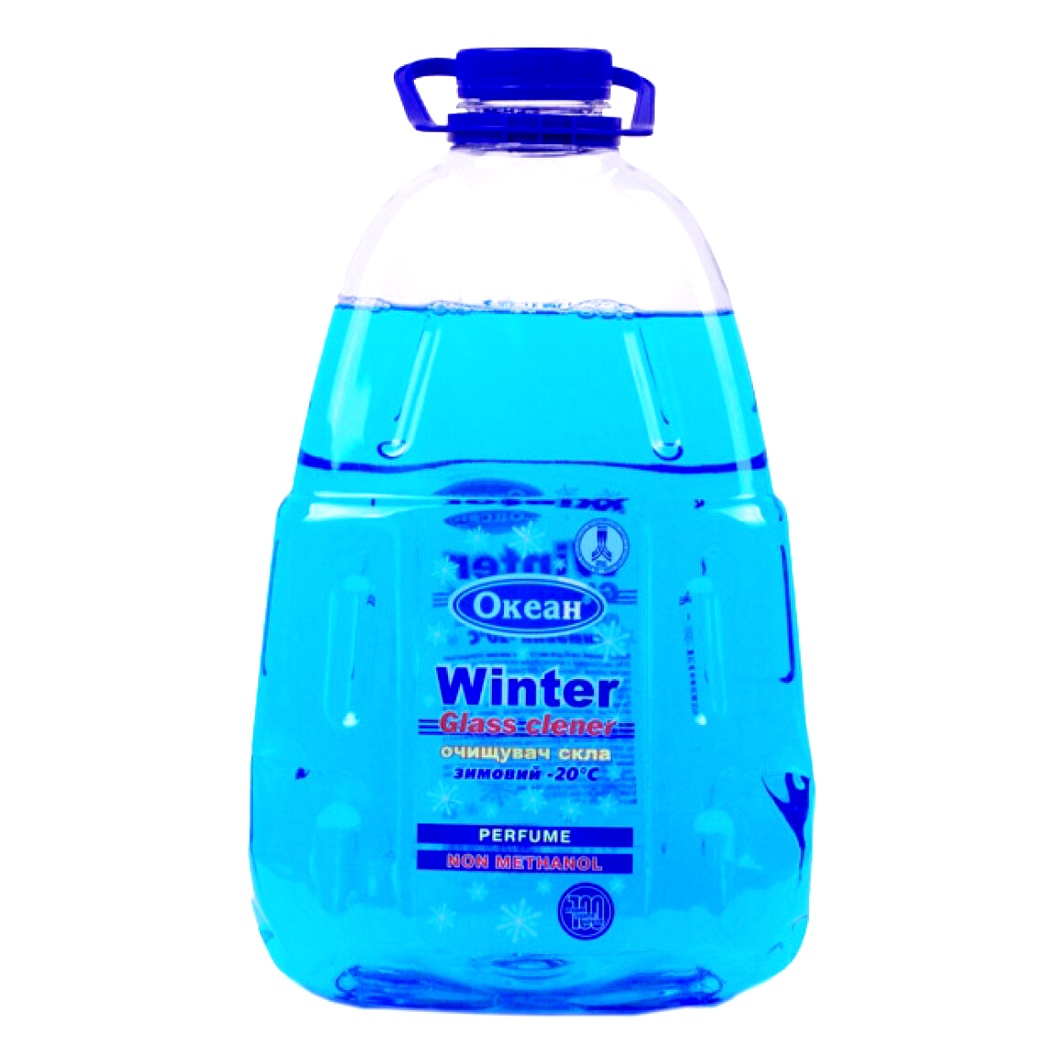 Омивач скла готовий зимовий -20°С OCEAN Winter Glass Cleaner морська свіжість 4 л 29184 - zapix