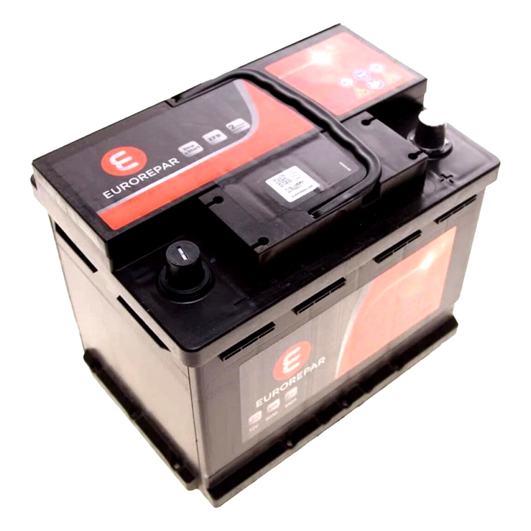 Акумулятор EUROREPAR EFB Start Stop 12V 60Ah 520A R+ 1620012680 - zapix
