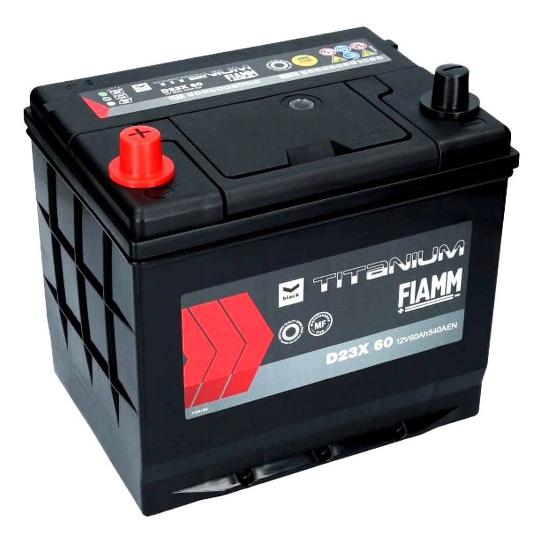 Акумулятор FIAMM Titanium Black 12V 60Ah 540A L+ 7905181 - zapix