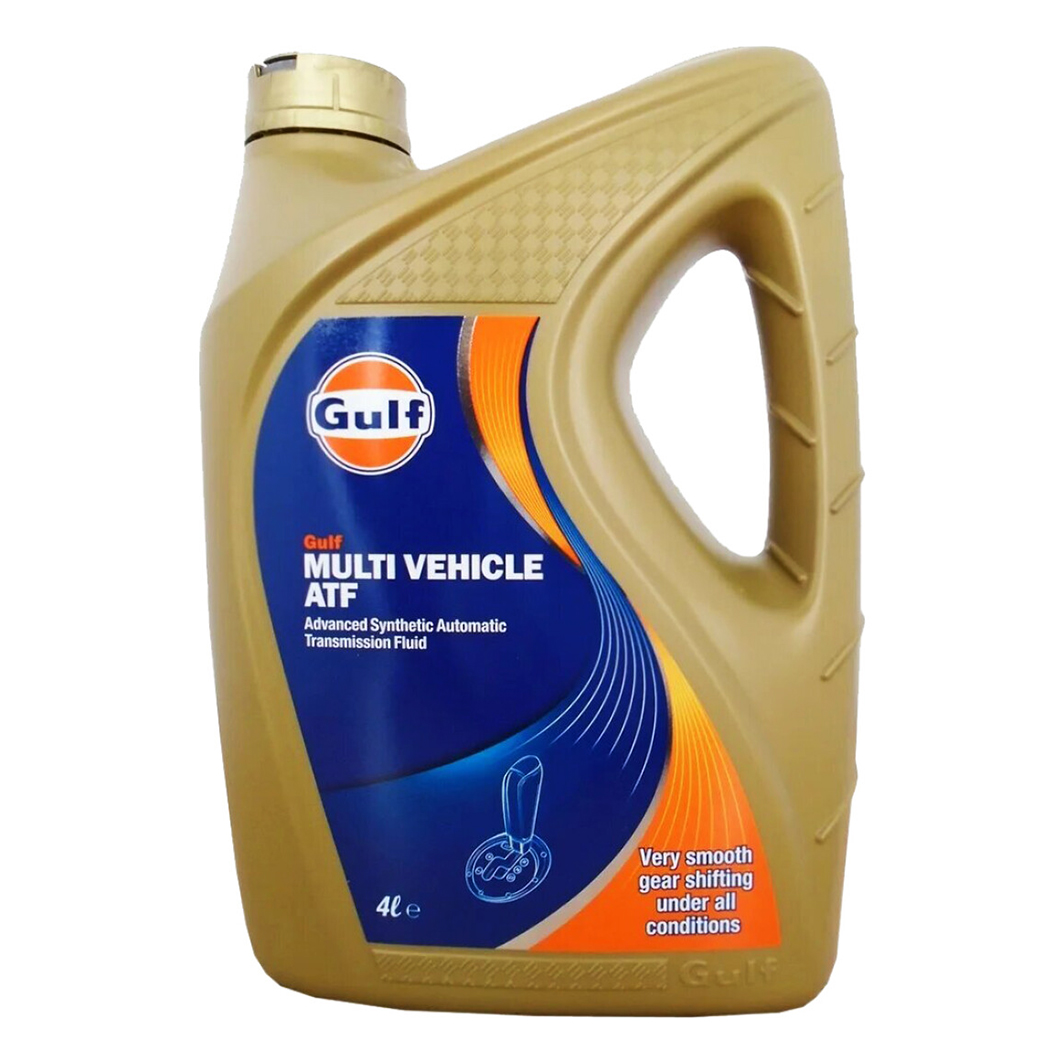 Трансмиссионное масло GULF Multi Vehicle ATF 4 л MULTIVEHICLEATF4L - zapix