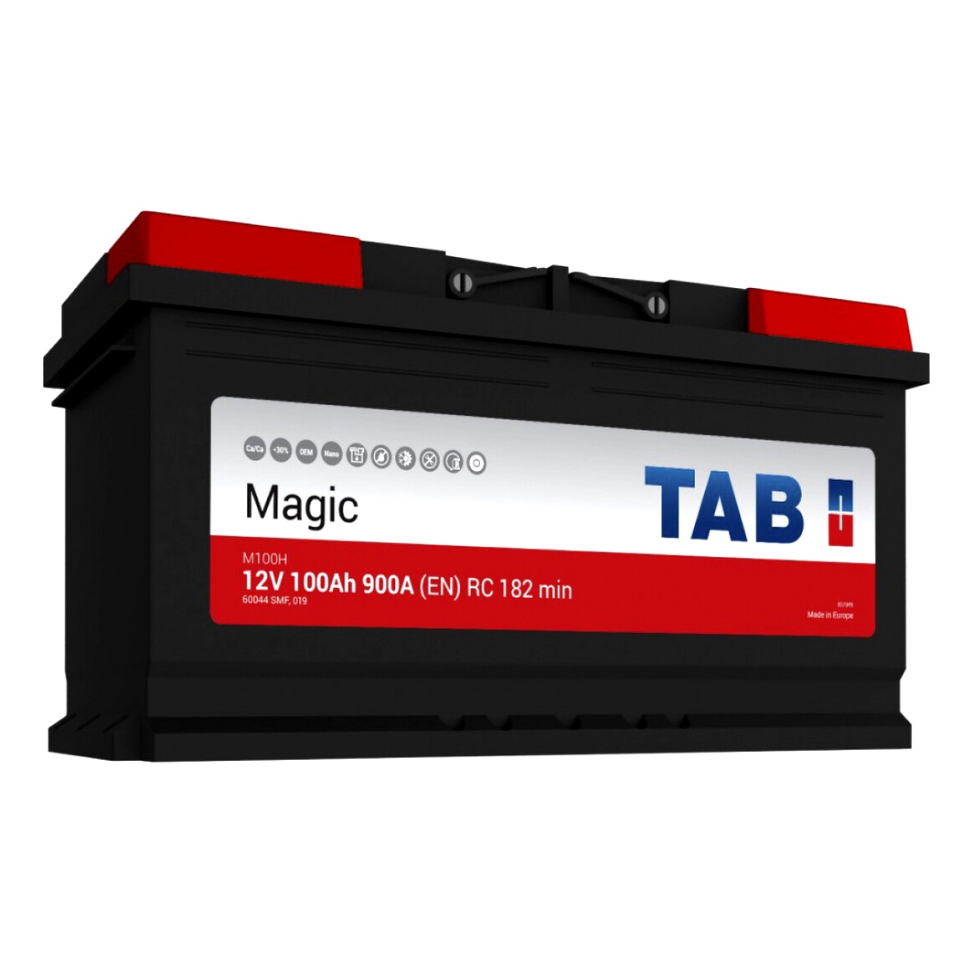 Акумулятор TAB Magic 12V 100Ah 900A R+ 189800 - zapix