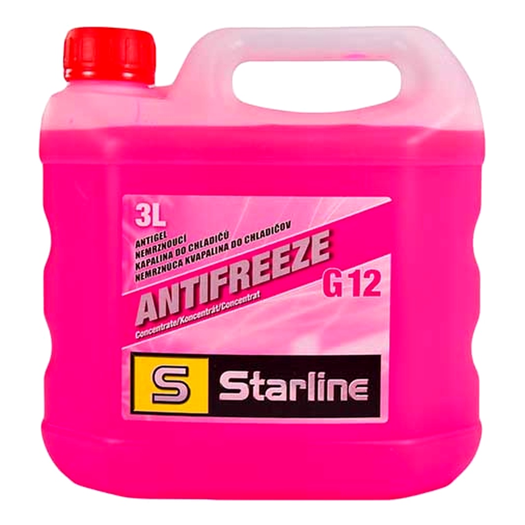 Концентрат антифризу STARLINE червоний G12 3 л (SNAG123) - zapix