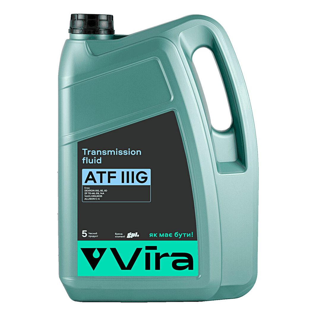 Трансмиссионное масло VIRA ATF III G 5 л VI0399 - zapix