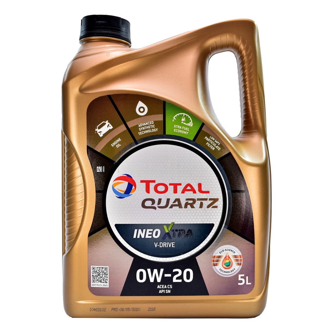 Моторна олива TOTAL Quartz Ineo Xtra V-Drive 0W-20 5 л (226025) - zapix