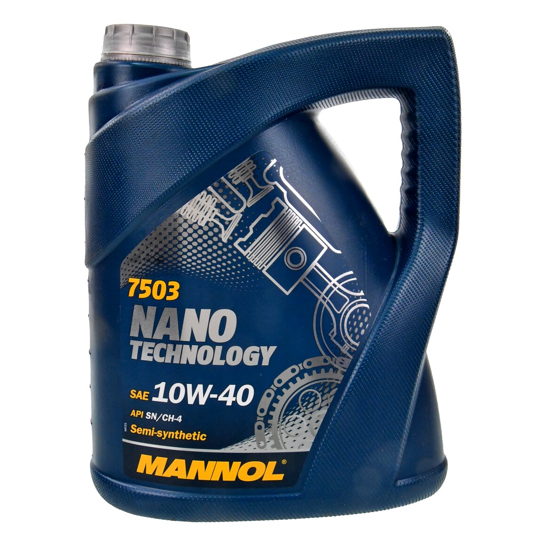 Моторна олива MANNOL Nano Technology 10W-40 5 л (MN75035) - zapix