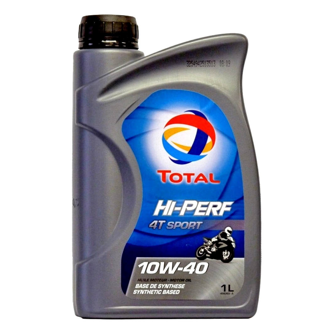Моторное масло TOTAL Hi-Perf Sport 4T 10W-40 полусинтетическое 1 л 193101 - zapix