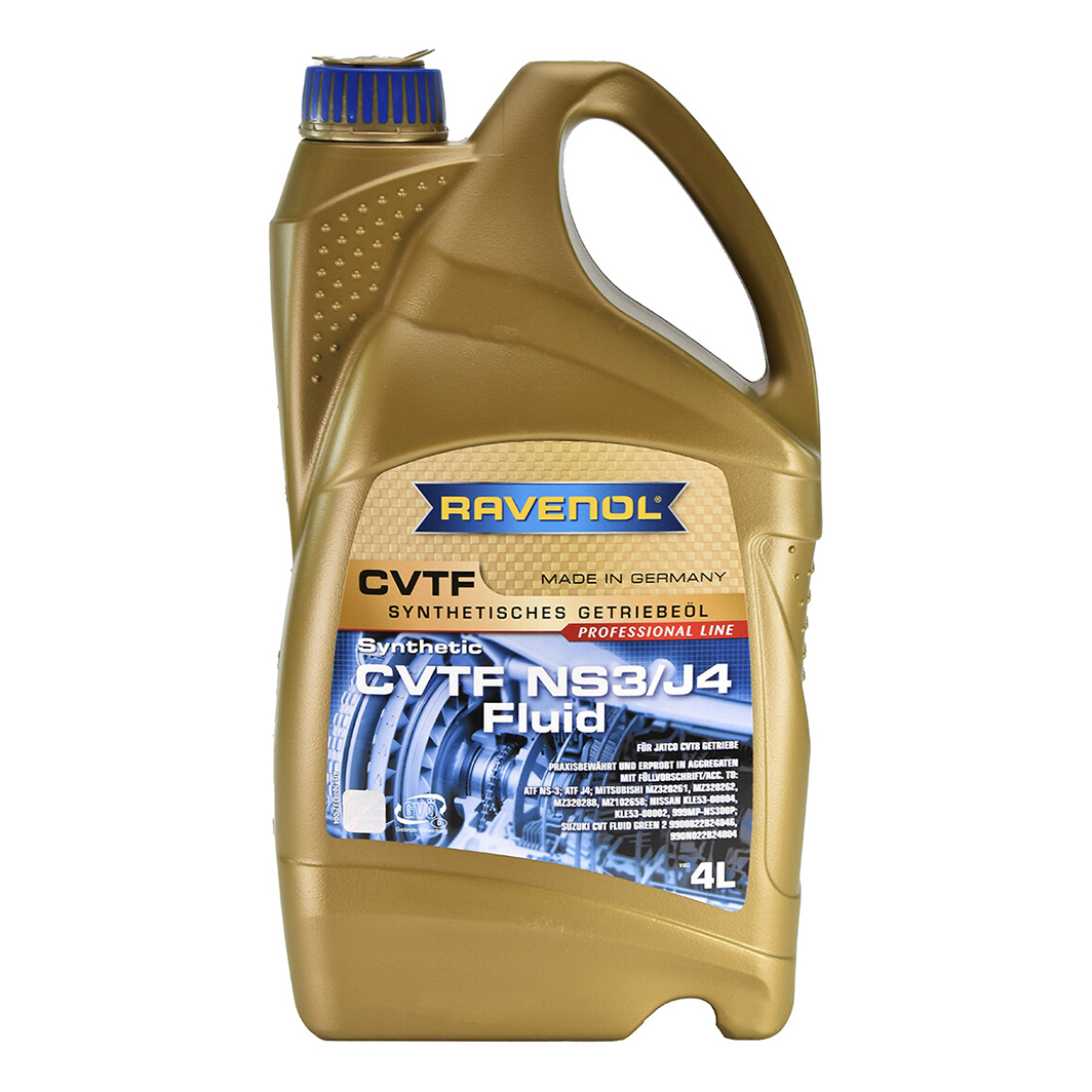 Трансмиссионное масло RAVENOL CVTF NS3/J4 4 л 1211132004 - zapix