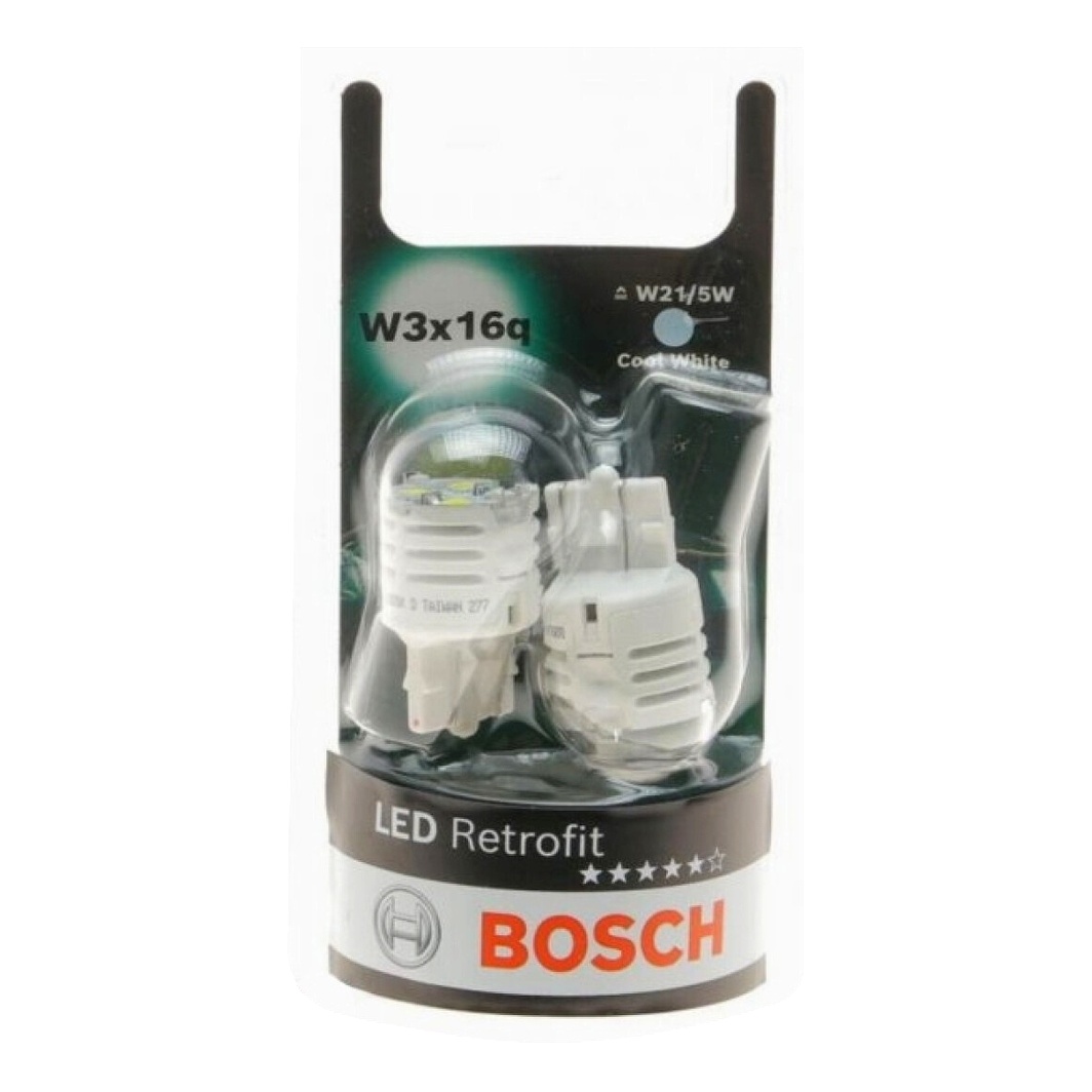 Автолампа LED (світлодіодна) BOSCH Retrofit LED P21/5W W3x16q 1.75W 12V 1987301527 - zapix