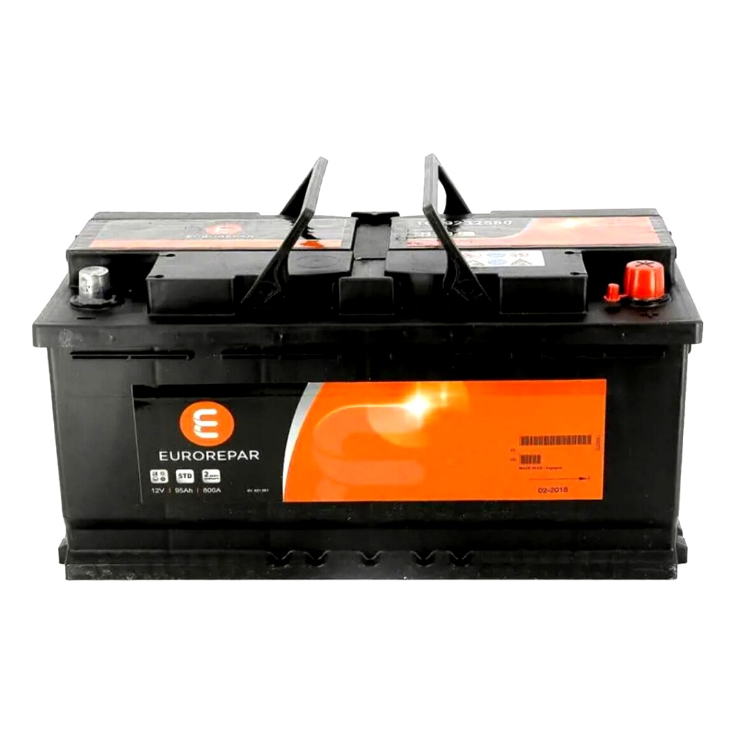 Акумулятор EUROREPAR EFB Start Stop 12V 80Ah 800A R+ 1675683780 - zapix