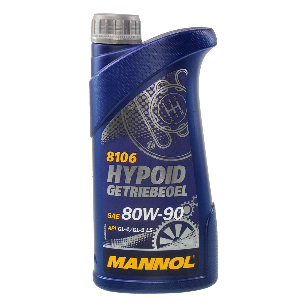 Трансмісійна олива MANNOL Hypoid Getriebeoel GL-5 LS 80W-90 1 л MN81061 - zapix