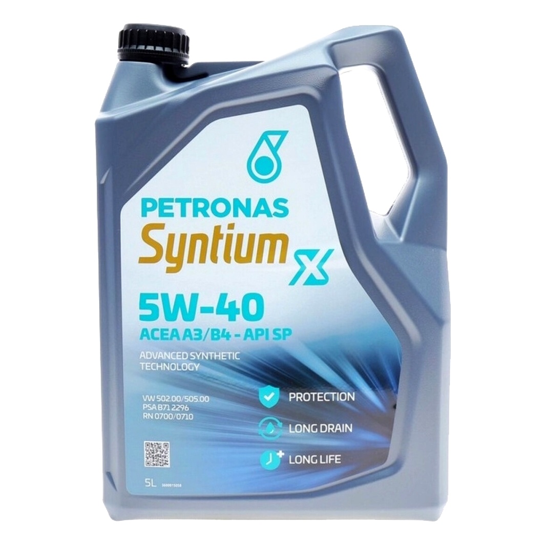 Моторное масло PETRONAS Syntium X A3/B4 5W-40 5 л (70983M12EU) - zapix