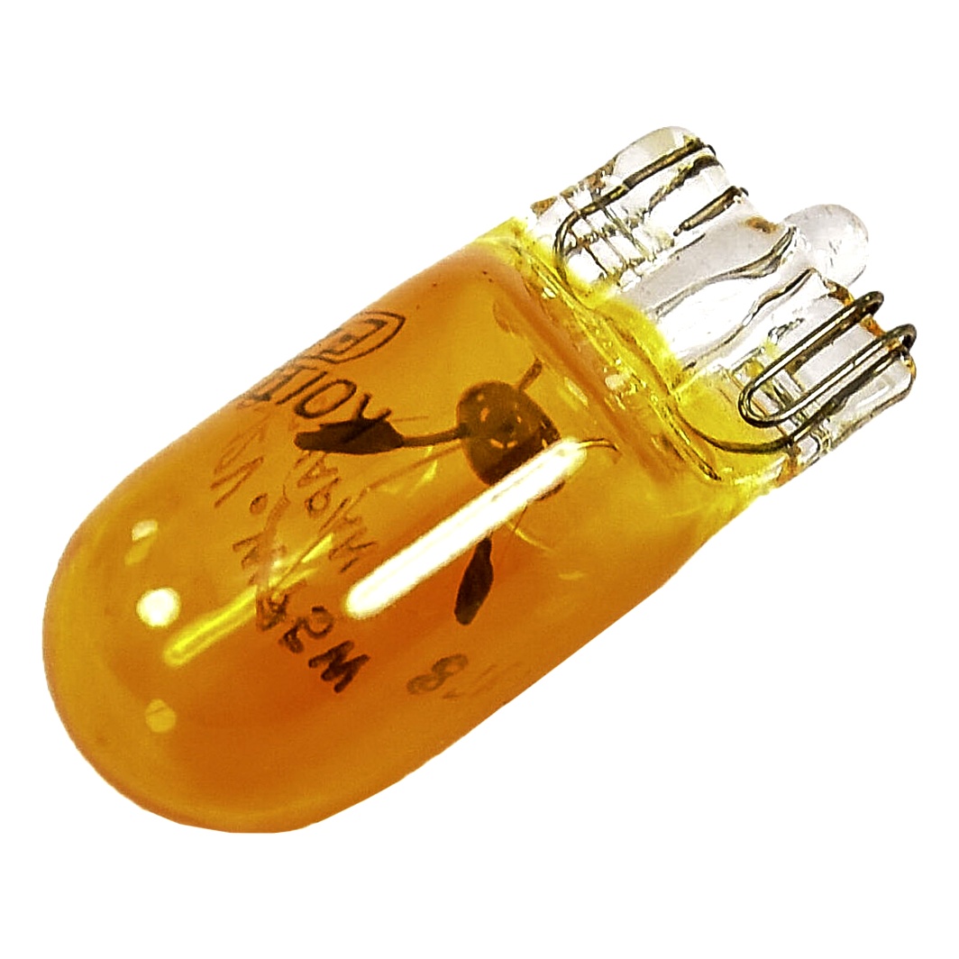 Автолампа розжарювання KOITO WY5W W2.1x9.5d 5W 12V помаранчева 1579A - zapix