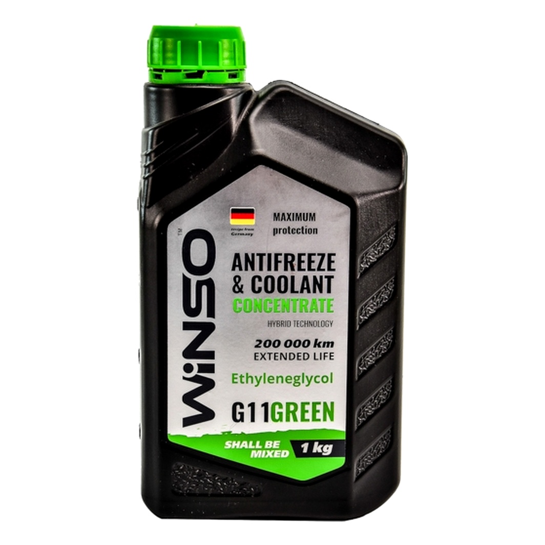 Концентрат антифризу WINSO зелений G11 1 л (881020)
