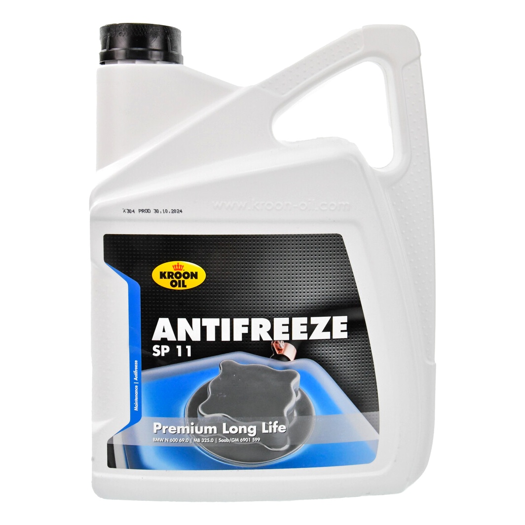 Концентрат антифризу KROON OIL Premium Long Life SP 11 синьо-зелений G11 5 л (32954) - zapix