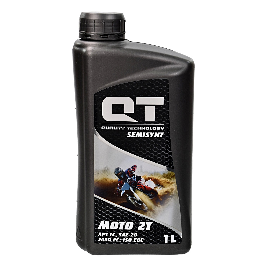 Моторное масло QT Moto 2T 20W полусинтетическое 1 л QT1621001 - zapix