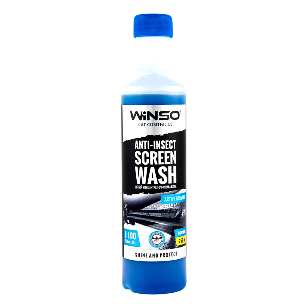 Омивач скла концентрат літній WINSO Anti Insect Screenwash океан 0.25 л 825002 - zapix