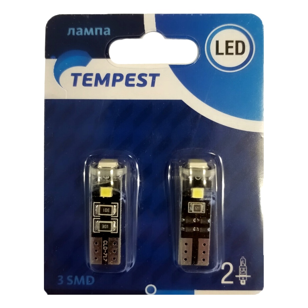 Автолампа LED (світлодіодна) TEMPEST T10 12V TP211T1012V - zapix