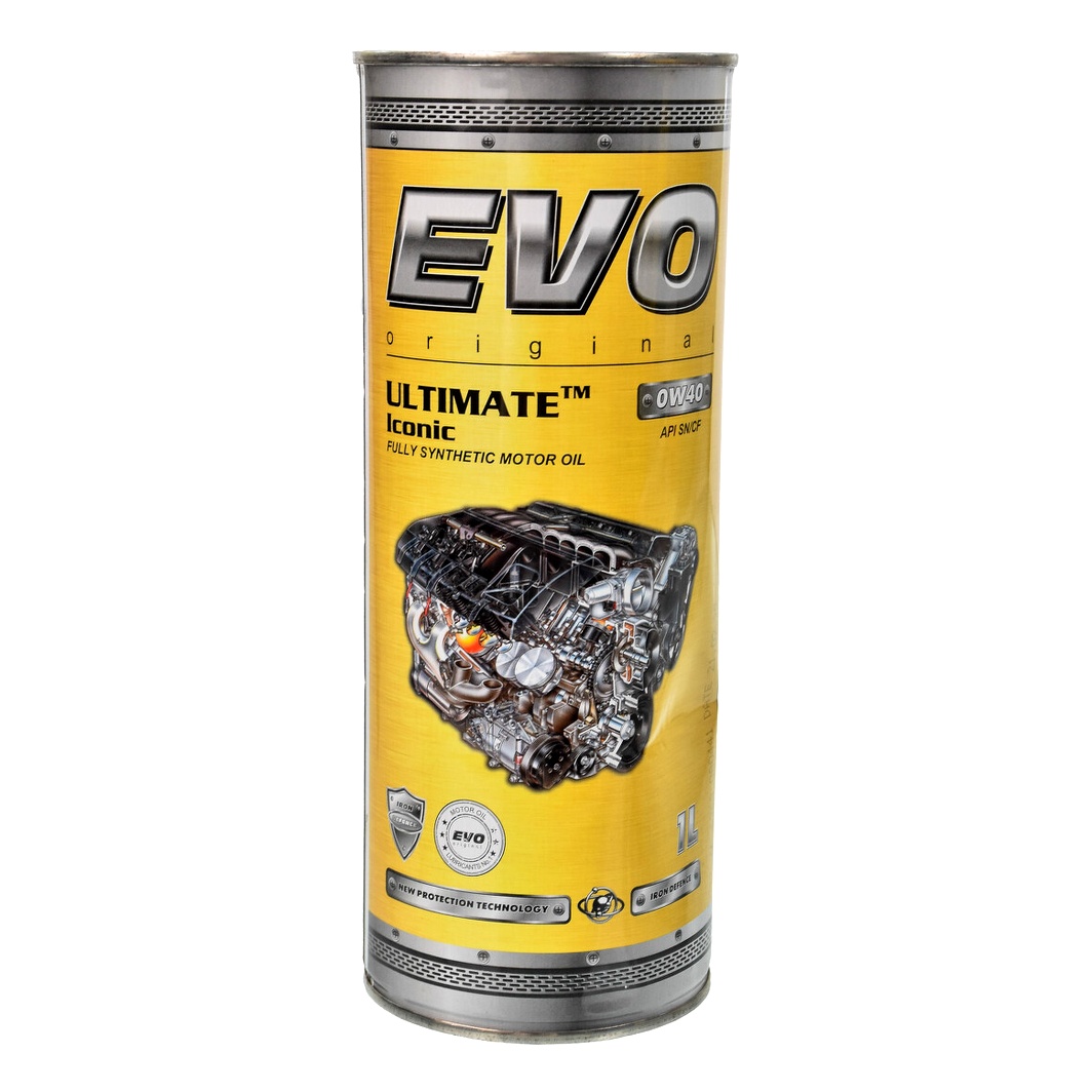 Моторна олива EVO Ultimate Iconic 0W-40 1 л (EVOULTIMATEICONIC0W401L) - zapix