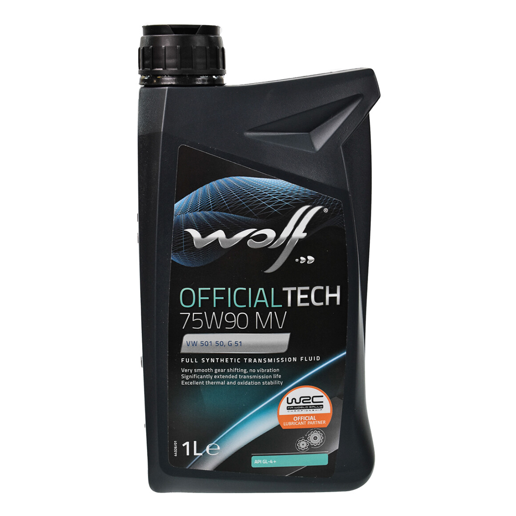 Трансмісійна олива WOLF OfficialTech MV GL-4+ 75W-90 1 л 1049036 - zapix