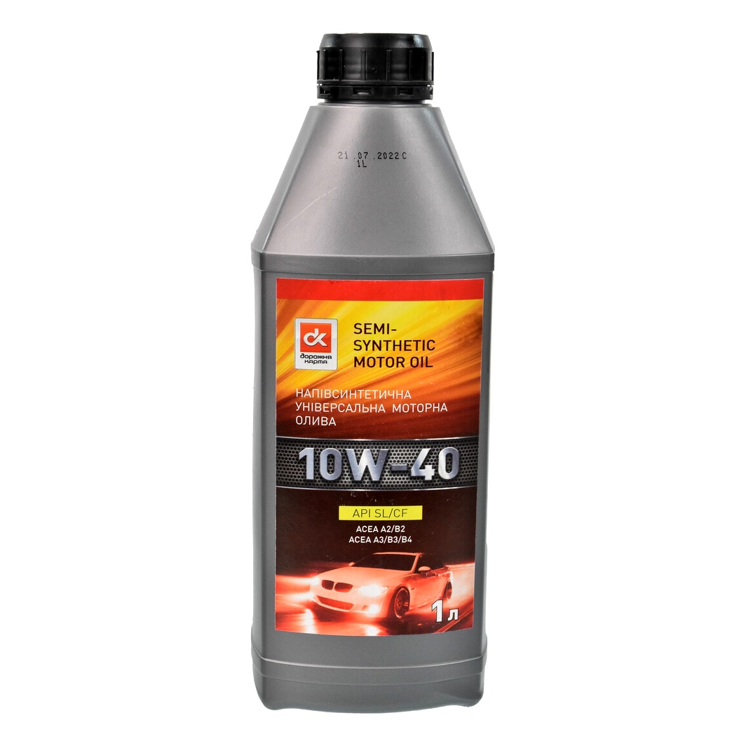 Моторна олива ДОРОЖНЯ КАРТА SL/CF 10W-40 1 л (4102871239) - zapix