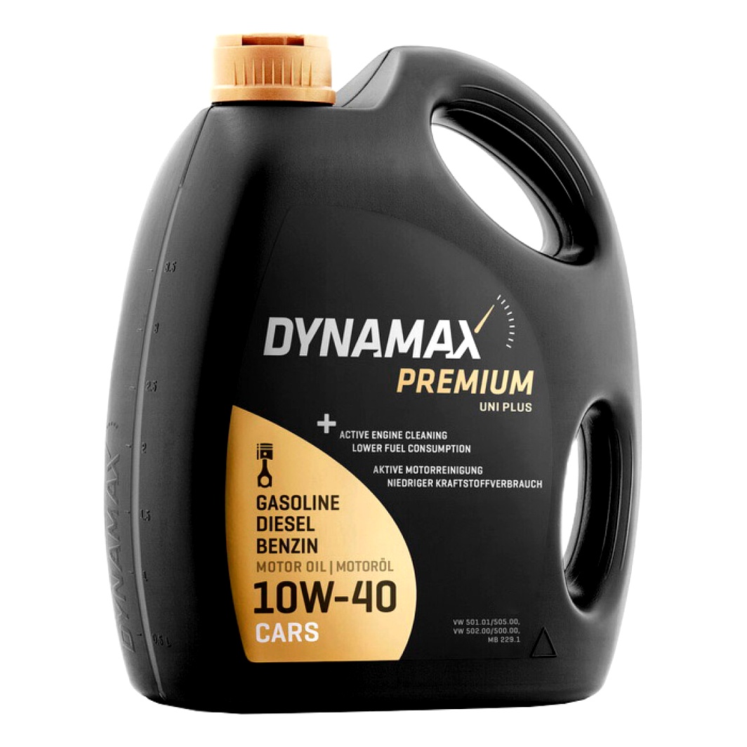 Моторное масло DYNAMAX Premium Uni Plus 10W-40 5 л (501962) - zapix