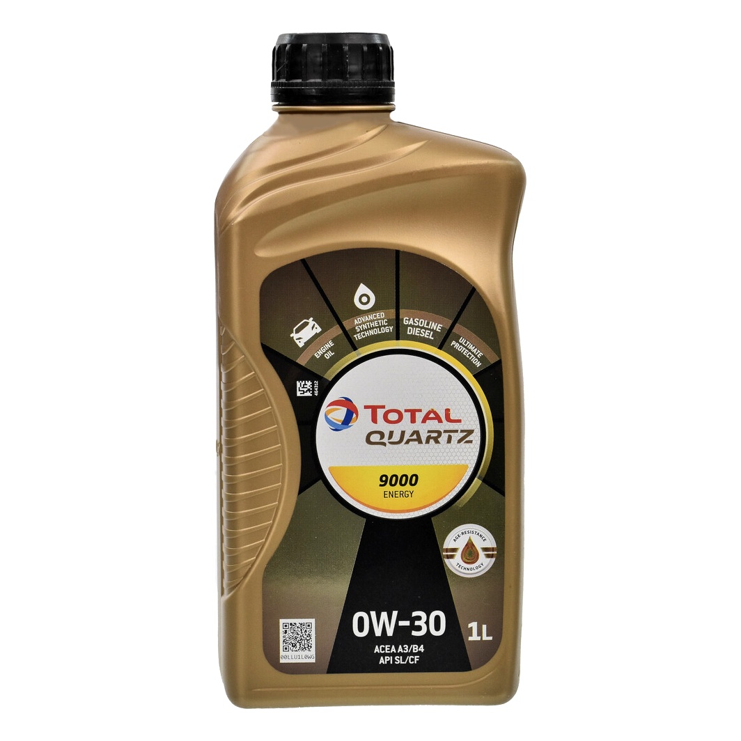 Моторное масло TOTAL Quartz 9000 Energy 0W-30 1 л (213767) - zapix