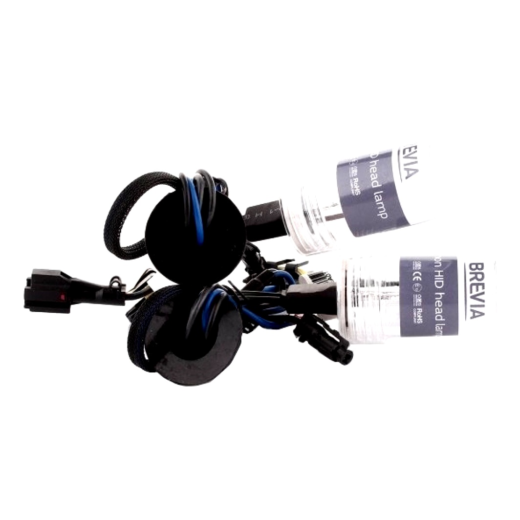 Автолампа ксенонова BREVIA Max Power +50% H1 P14.5s 35W 85V прозора 12150MP - zapix