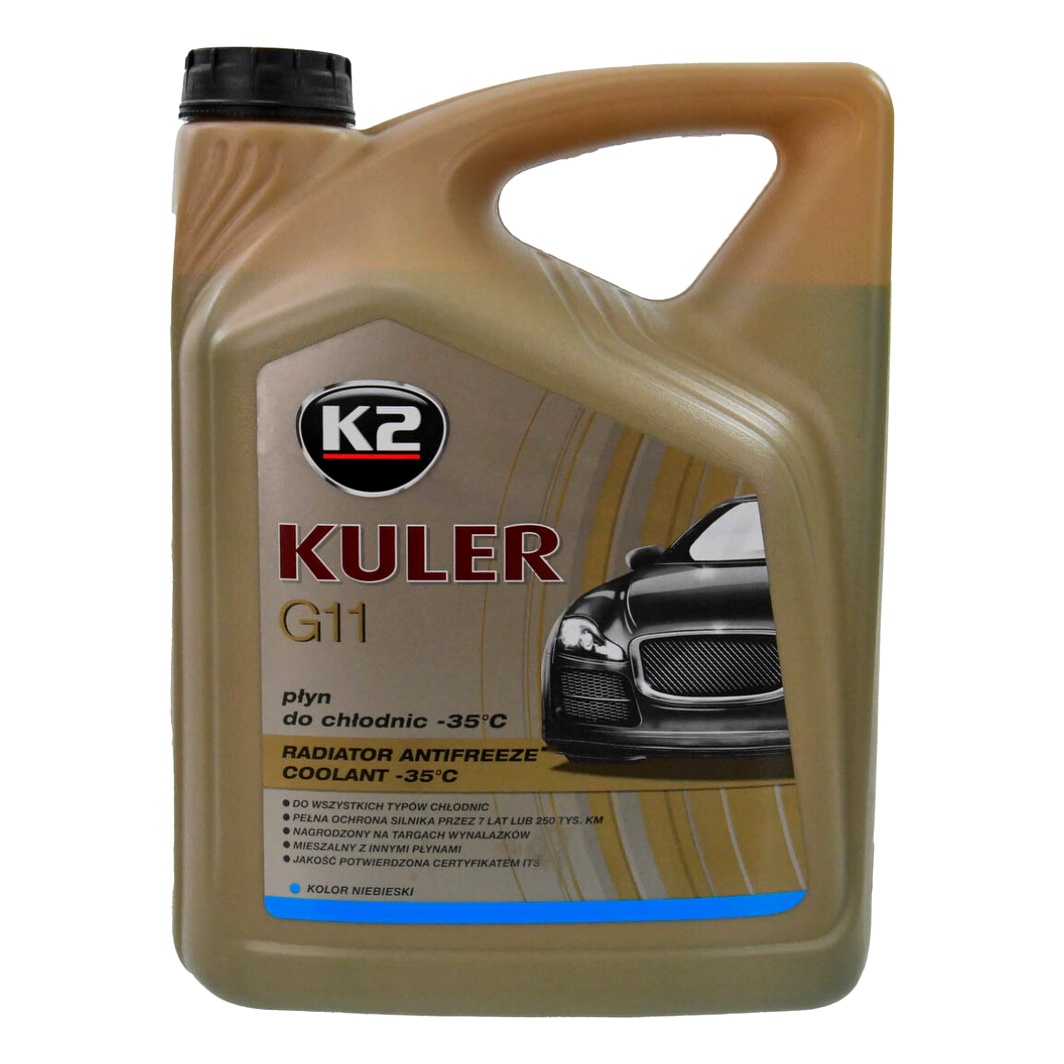 Готовий антифриз K2 Kuler синій G11 -35 °C 5 л (T205N) - zapix