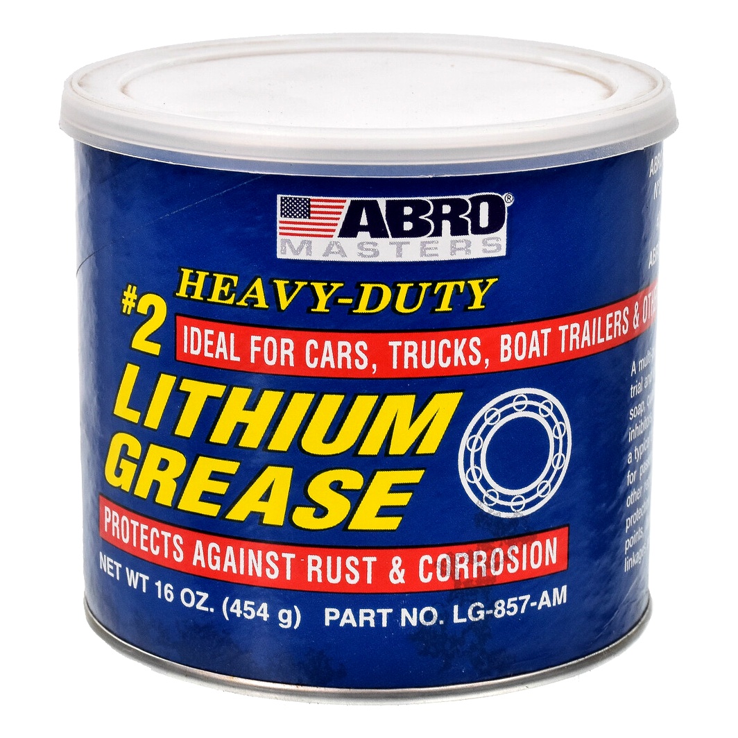 Смазка литиевая ABRO Heavy-Duty #2 Lithium Grease для механизмов дверей 454 мл (LG857) - zapix