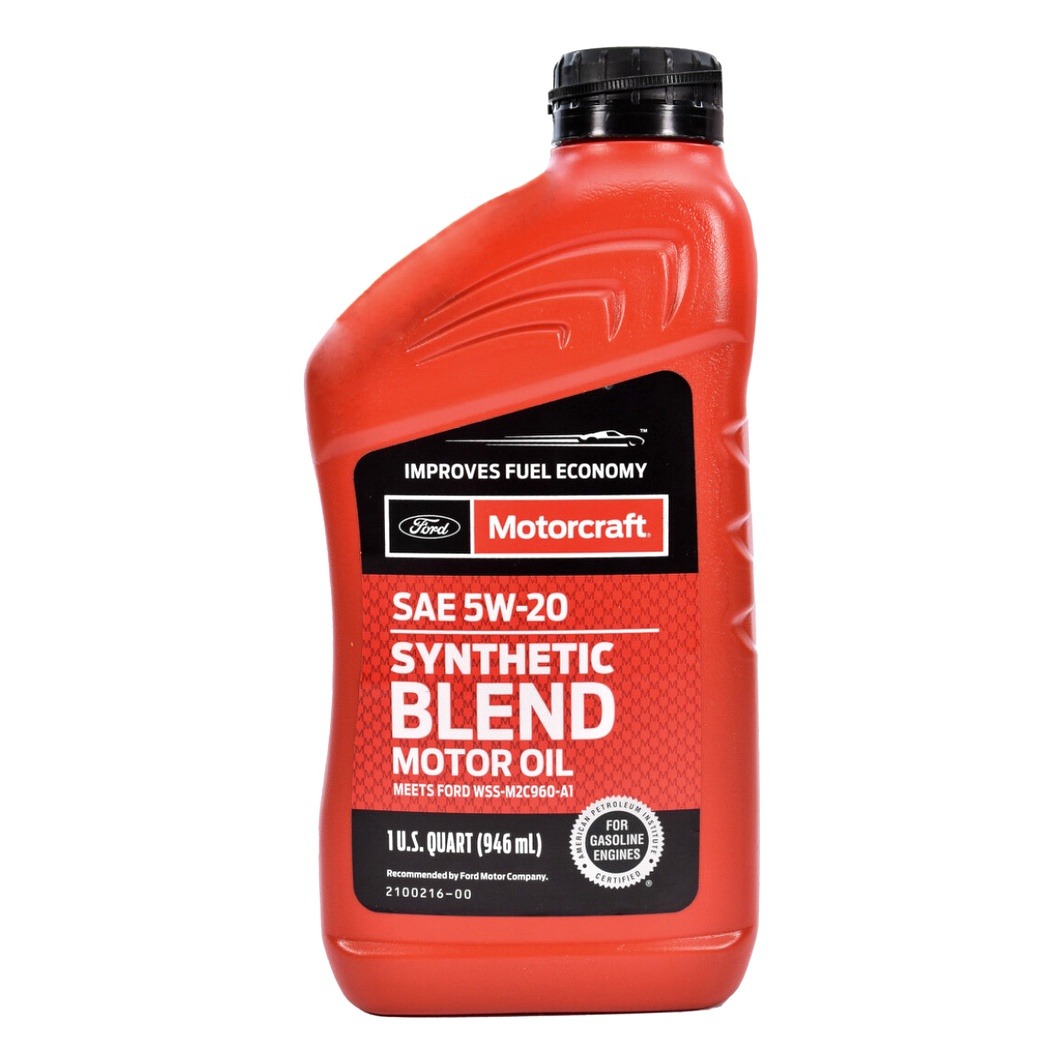 Моторна олива FORD Motorcraft Synthetic Blend Motor Oil 5W-20 0.95 л (XO5W20Q1SP) - zapix