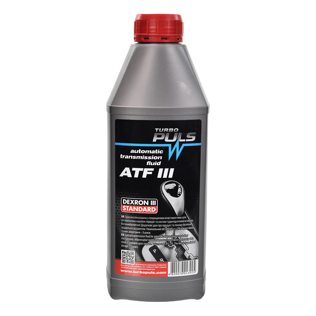 Трансмісійна олива TURBO PULS ATF III 0,85 л 23181 - zapix