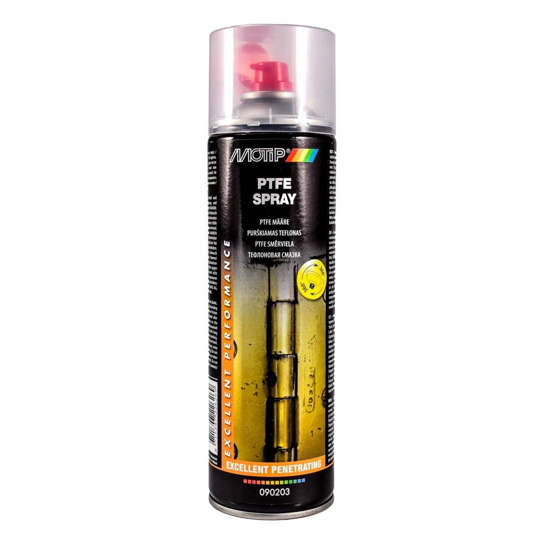 Смазка тефлоновая MOTIP PTFE Spray для ремней 500 мл (090203) - zapix