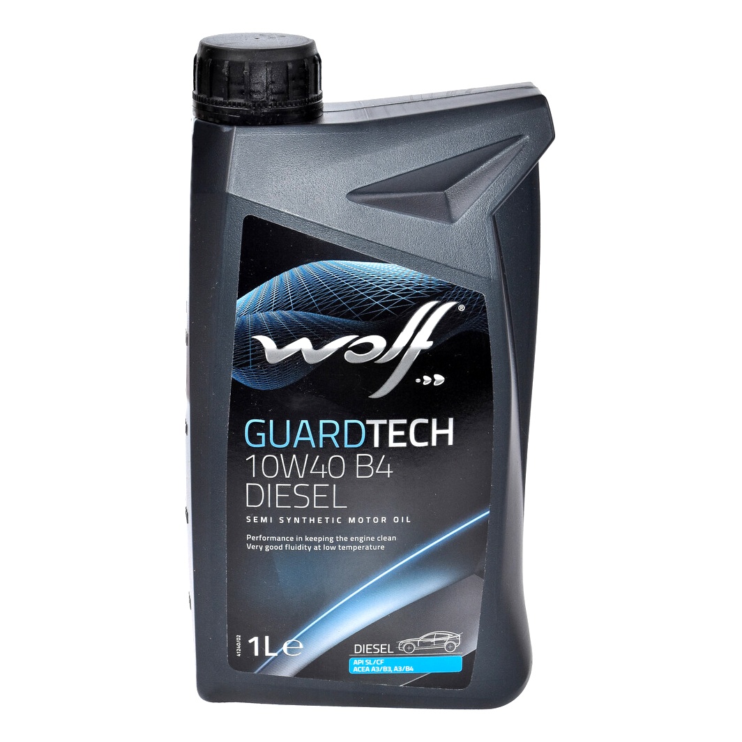 Моторное масло WOLF Guardtech B4 Diesel 10W-40 1 л (8303517) - zapix