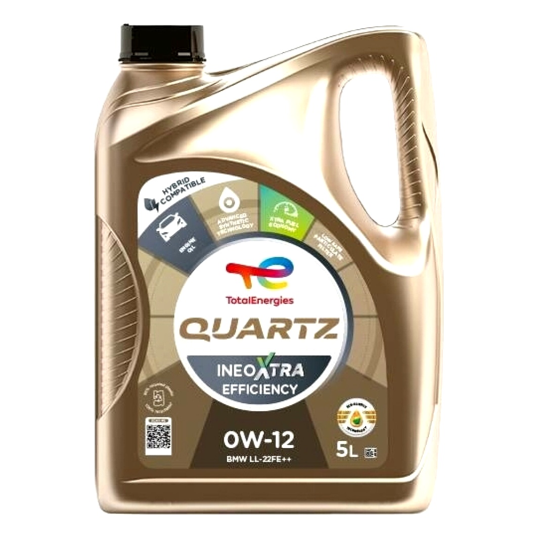 Моторна олива TOTAL Quartz Ineo Xtra Efficiency 0W-12 5 л (0W12QIXE5L) - zapix