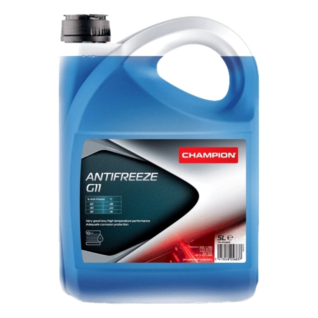 Готовий антифриз CHAMPION синій G11 -36 °C 5 л (1052666) - zapix