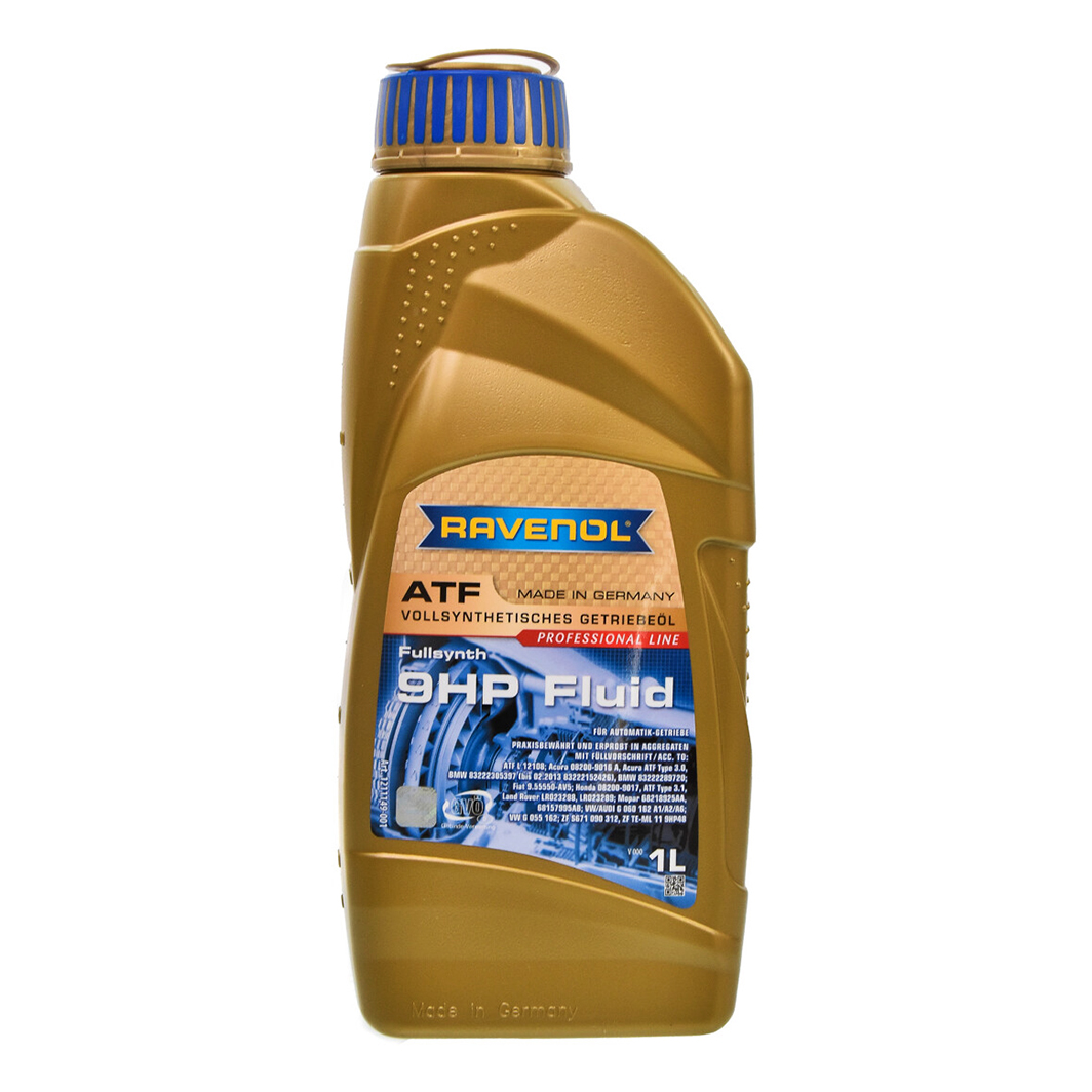 Трансмиссионное масло RAVENOL ATF 9HP Fluid 1 л 1211149001 - zapix