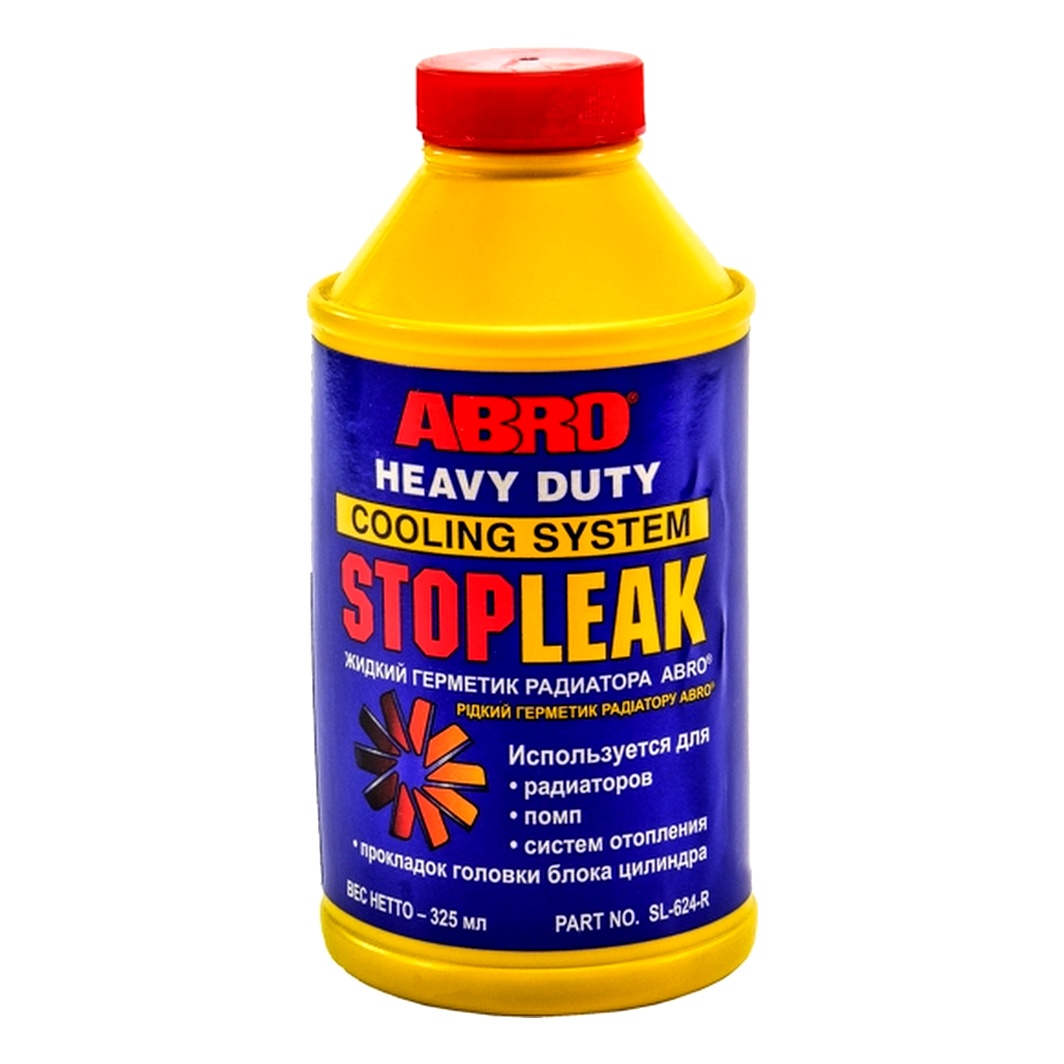 Присадка ABRO heavy duty cooling system STOPLEAK 325 мл (SL624R) - zapix