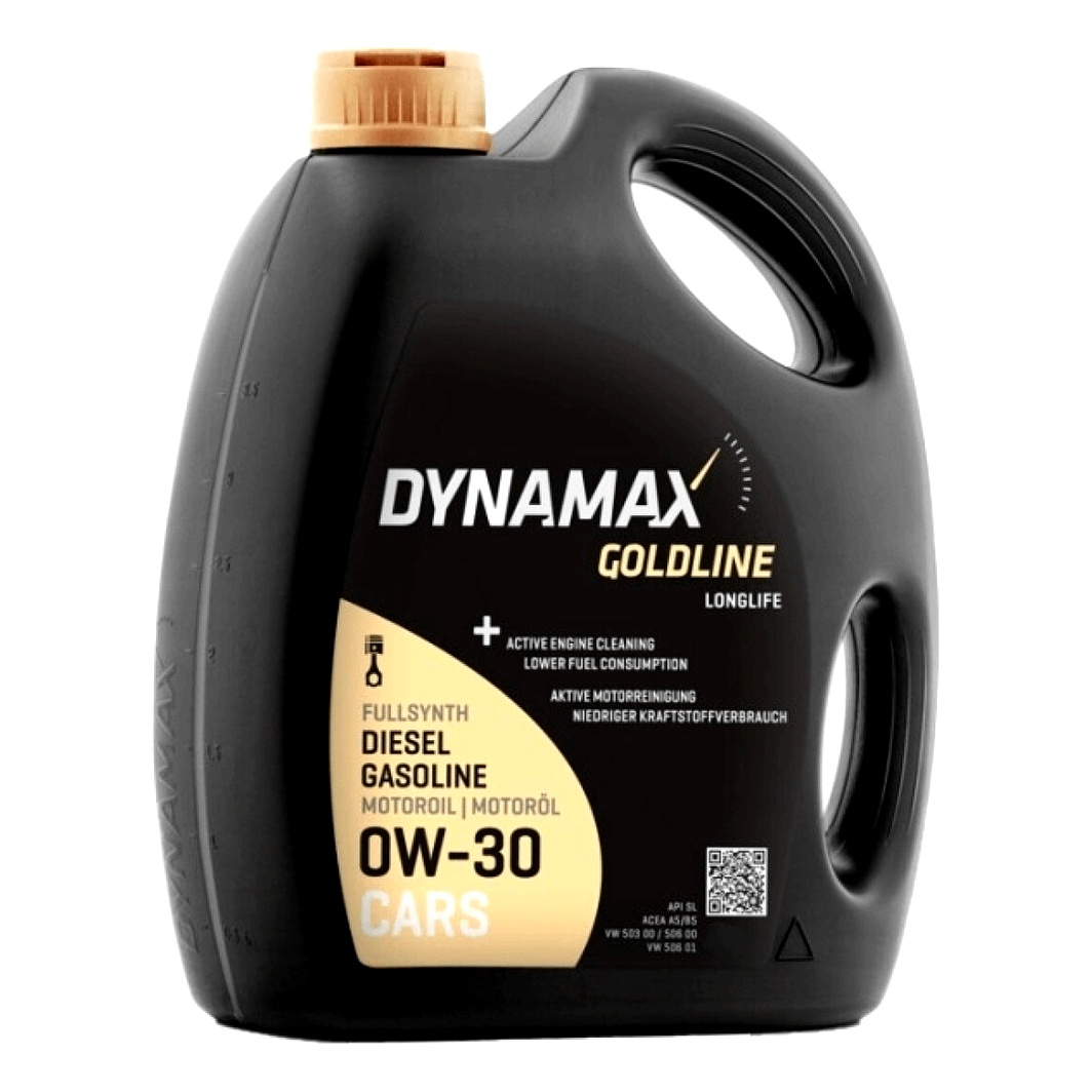 Моторное масло DYNAMAX GoldLine LongLife 0W-30 5 л (502114) - zapix