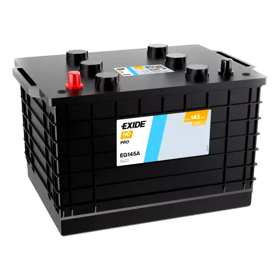 Акумулятор EXIDE HD Pro 12V 145Ah 1000A R+ EG145A - zapix