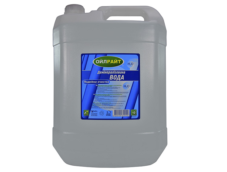 Дистиллированная вода Oil right 10 л 5514 - zapix